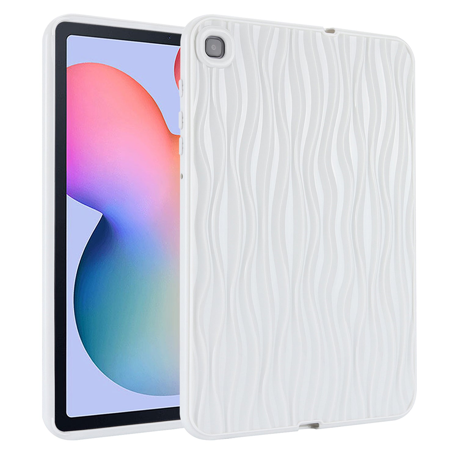 TPU Protective Case for Samsung Galaxy Tab S6 Lite P610 P615 Tab S6 Lite (2022) Solid Color Water Ripple Texture Tablet Cover TPU Protective Case for Samsung Galaxy Tab S6 Lite P610 P615 Tab S6 Lite (2022) Solid Color Water Ripple Texture Tablet Cover